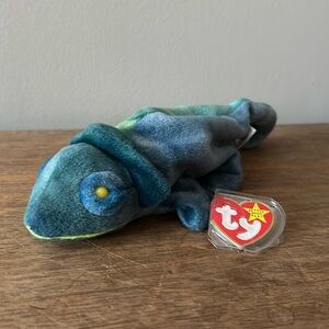 RARE 🦎 Ty Rainbow Beanie Baby